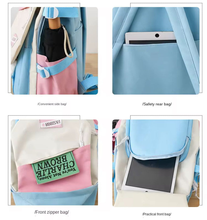 SET BOLSOS PARA NIÑA 5 EN 1 MODELO 3