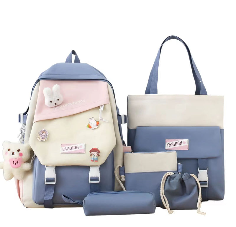 SET BOLSOS PARA NIÑA 5 EN 1 MODELO 3